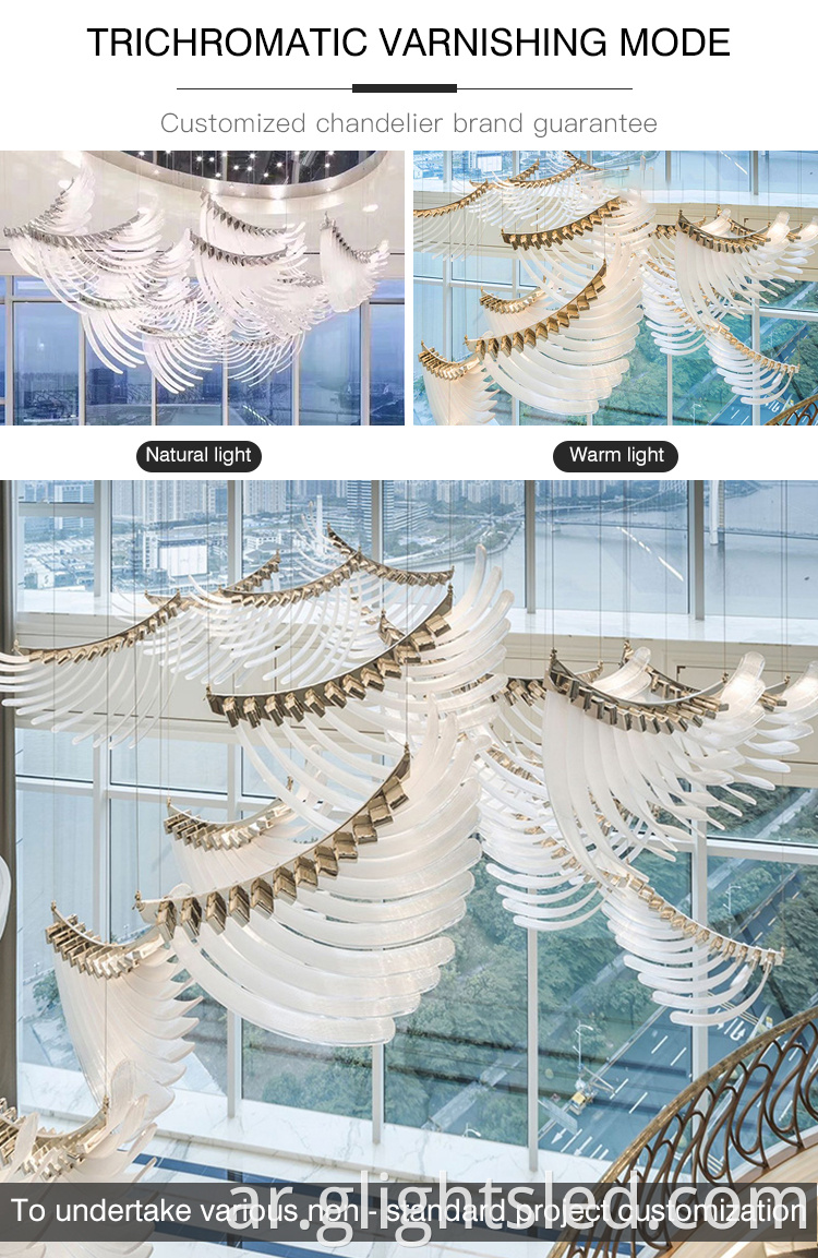 جديد الإبداع الإبداعي Nordic Design Restaurant Glass Glass Light